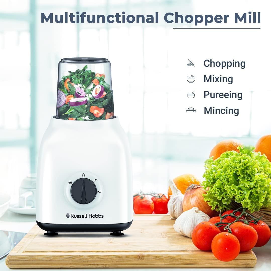 russell hobbs blender with mill