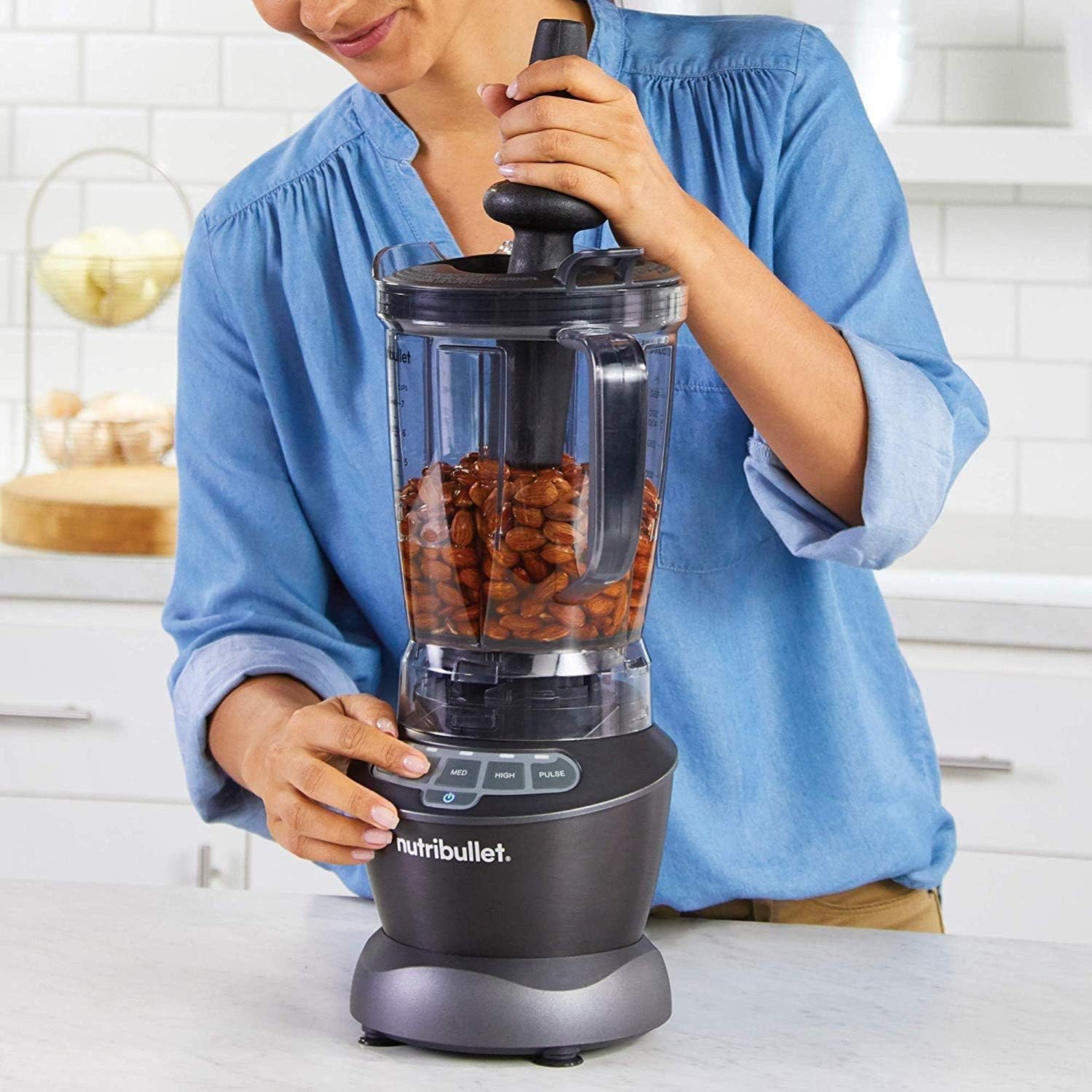 NutriBullet Full Size Blender + Combo , 7 Piece Set