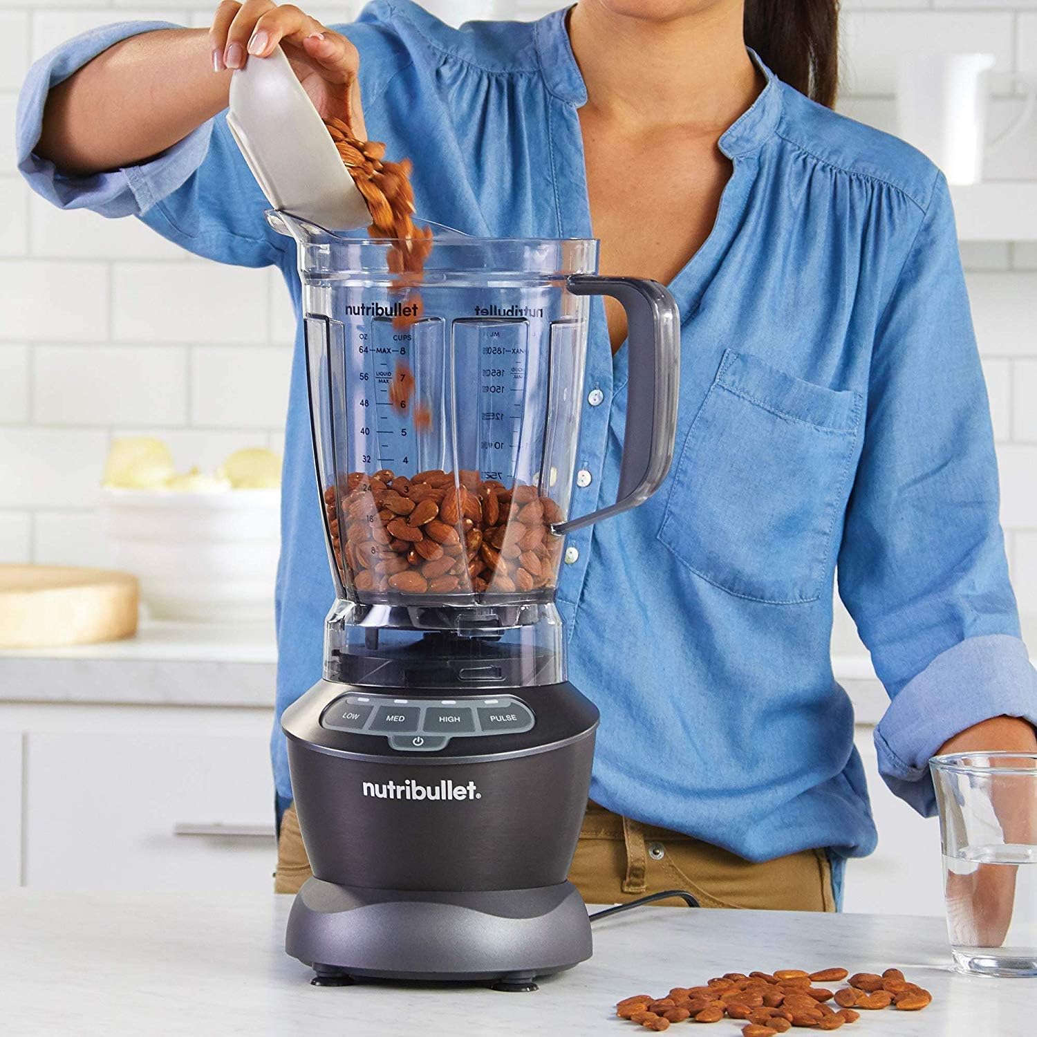 NutriBullet Full Size Blender + Combo , 7 Piece Set