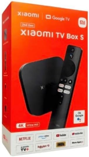 Xiaomi Mi TV Box S (2nd Gen) with 4K Ultra HD Streaming