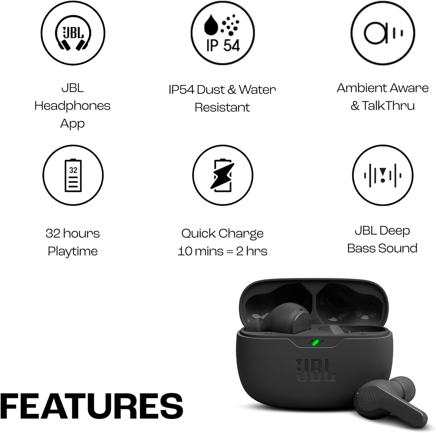 JBL Wave 200 Black