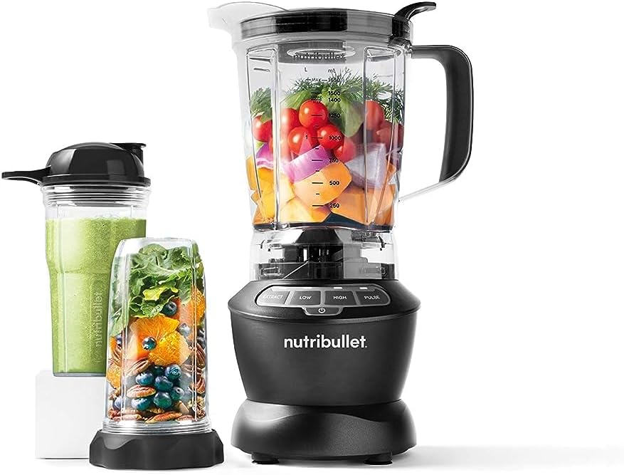 NutriBullet Full Size Blender + Combo , 7 Piece Set