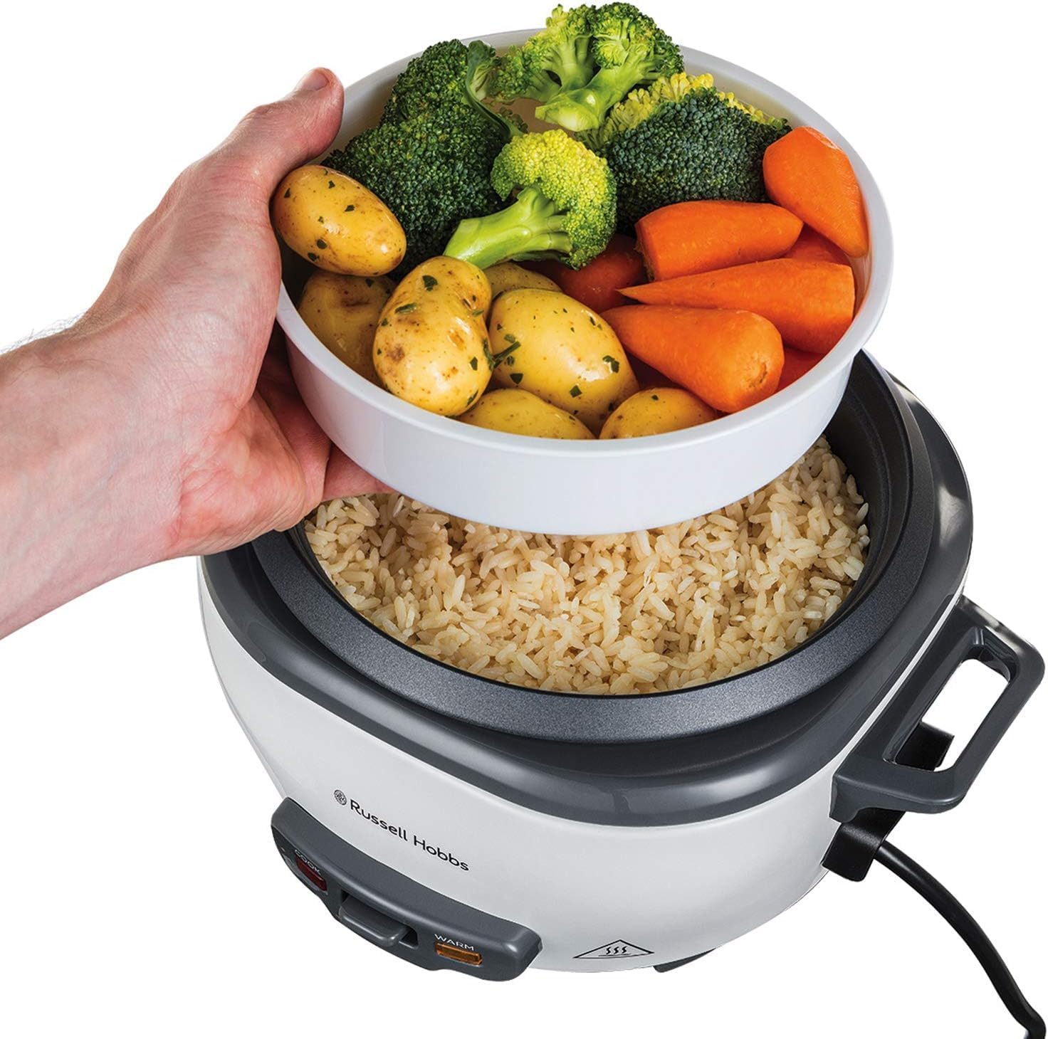 Russell Hobbs Medium Rice Cooker & Steamer - 2L