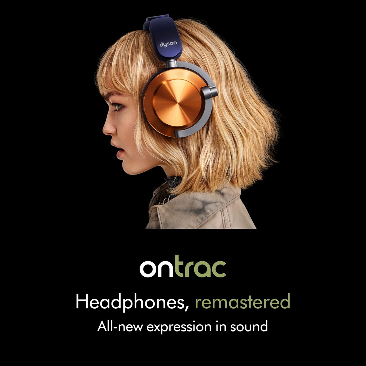 Dyson OnTra  Over Ear Headphones, CNC Copper