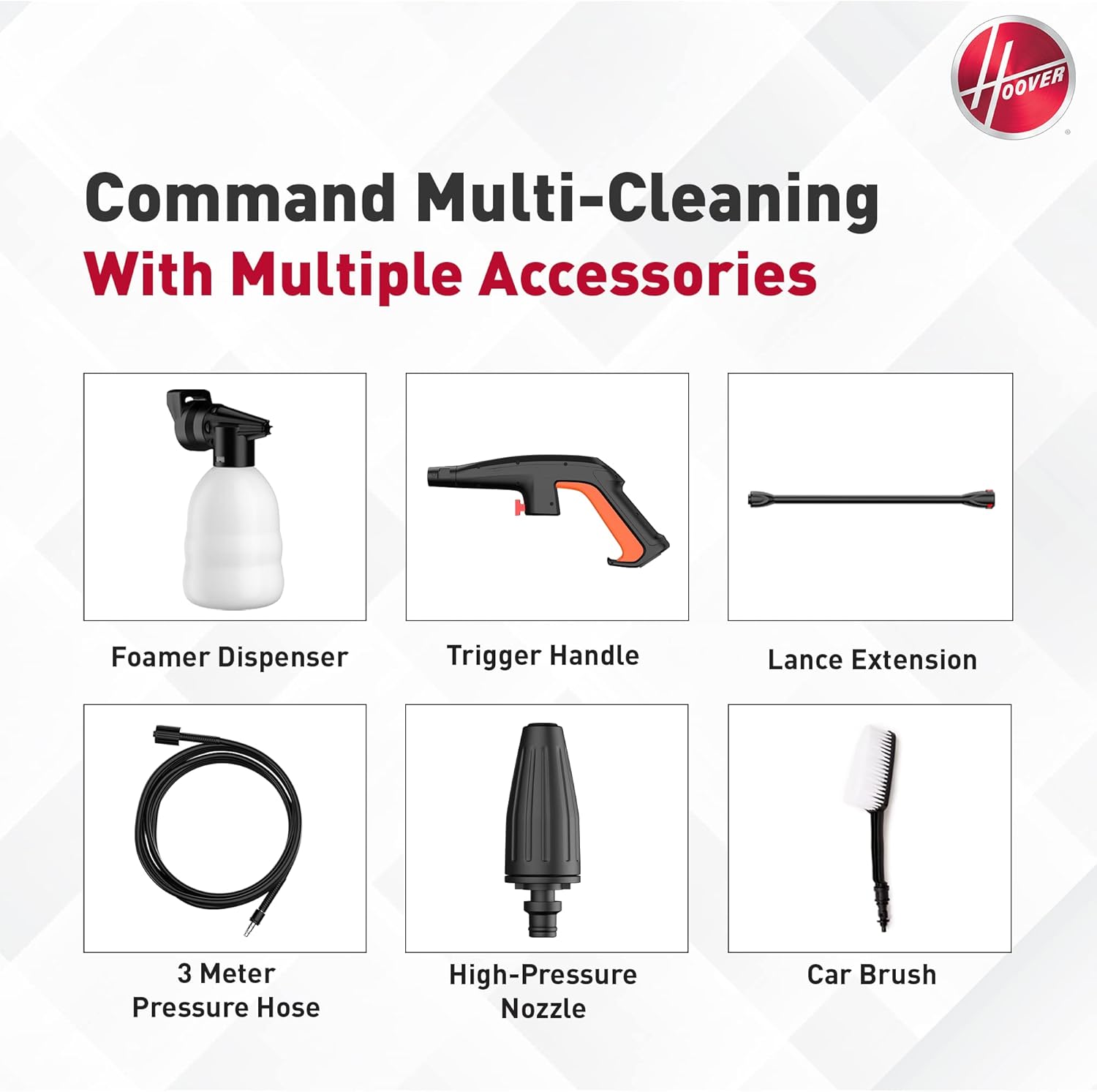 Hoover 120 Bar Electric Pressure Washer