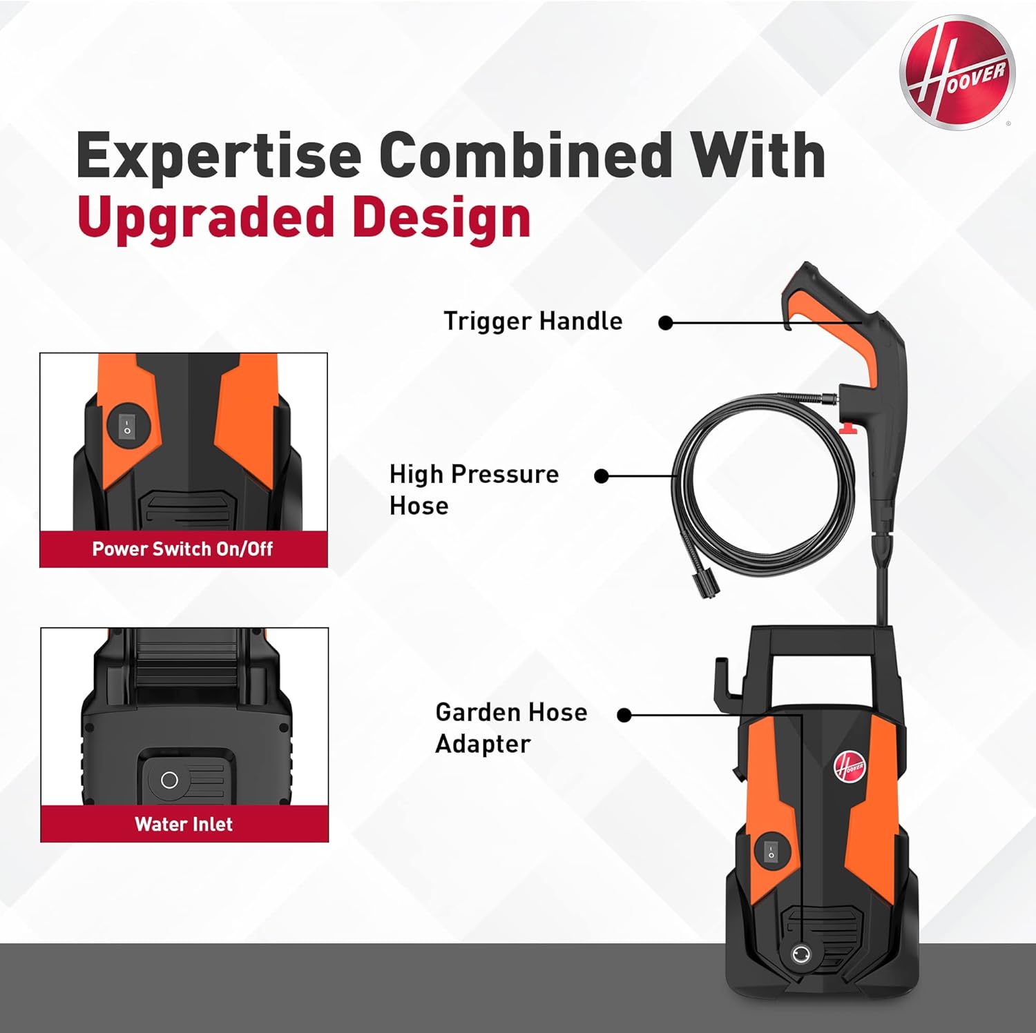Hoover 120 Bar Electric Pressure Washer