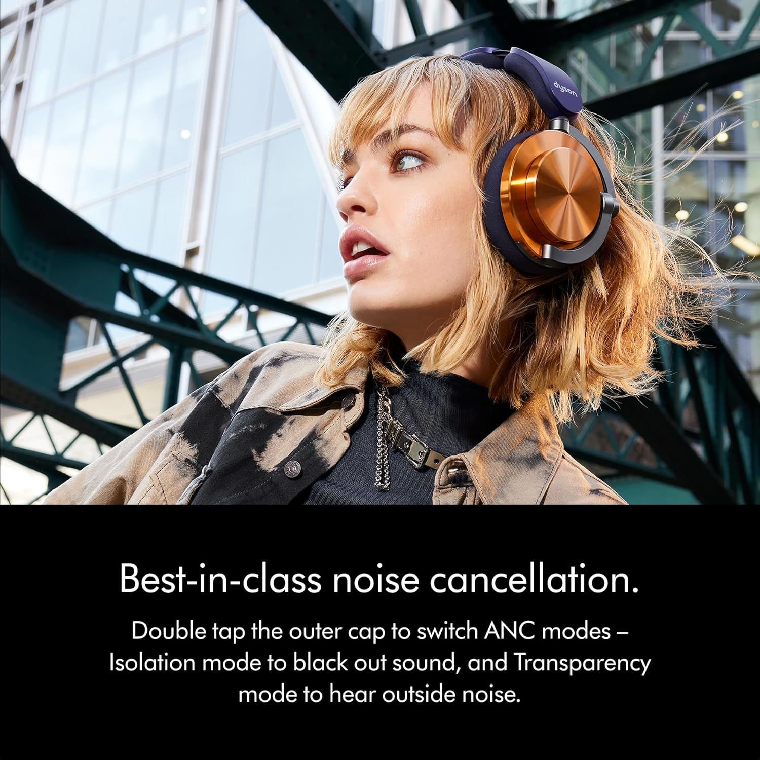 Dyson OnTra  Over Ear Headphones, CNC Copper